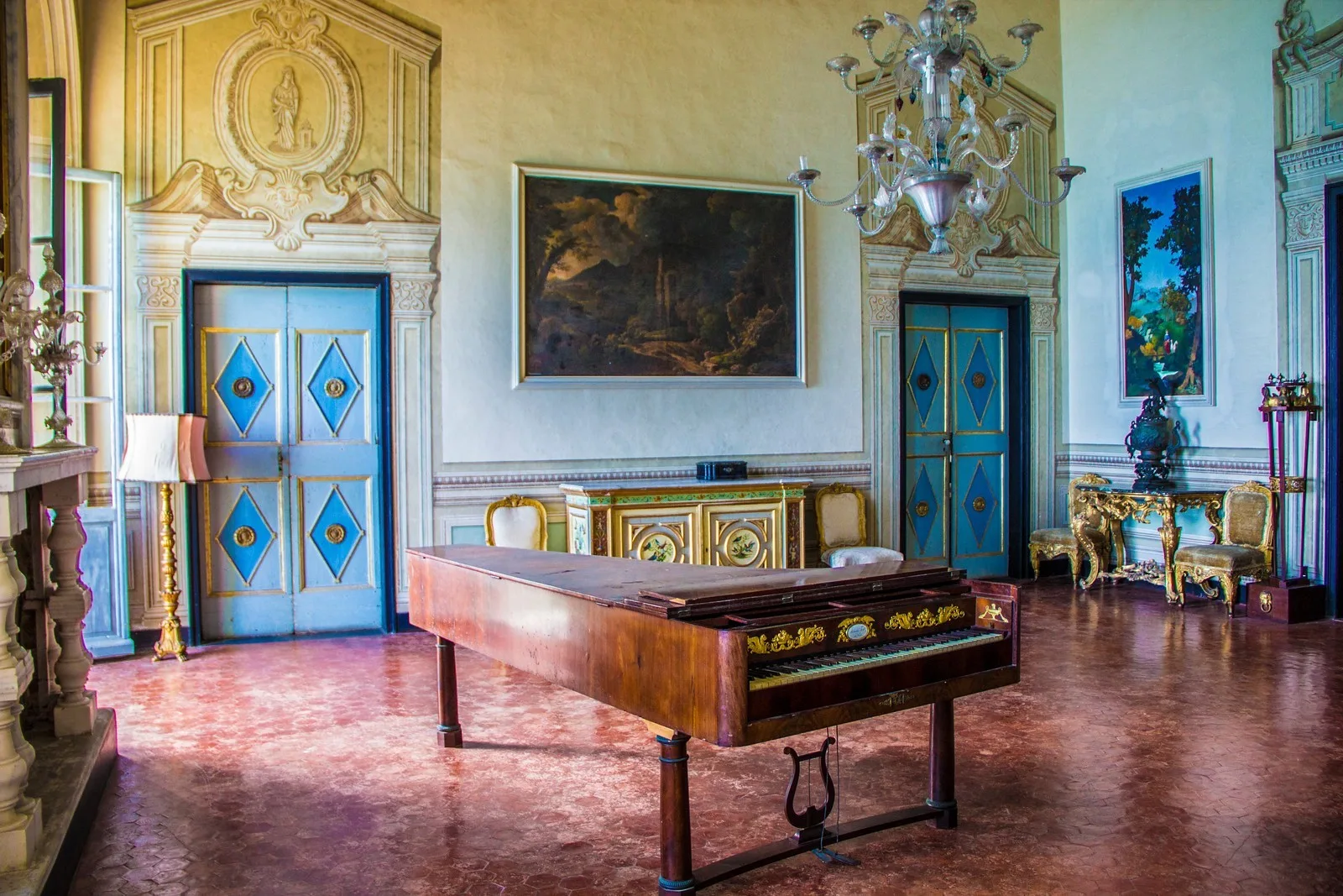 Villa honesto Otio, Latte