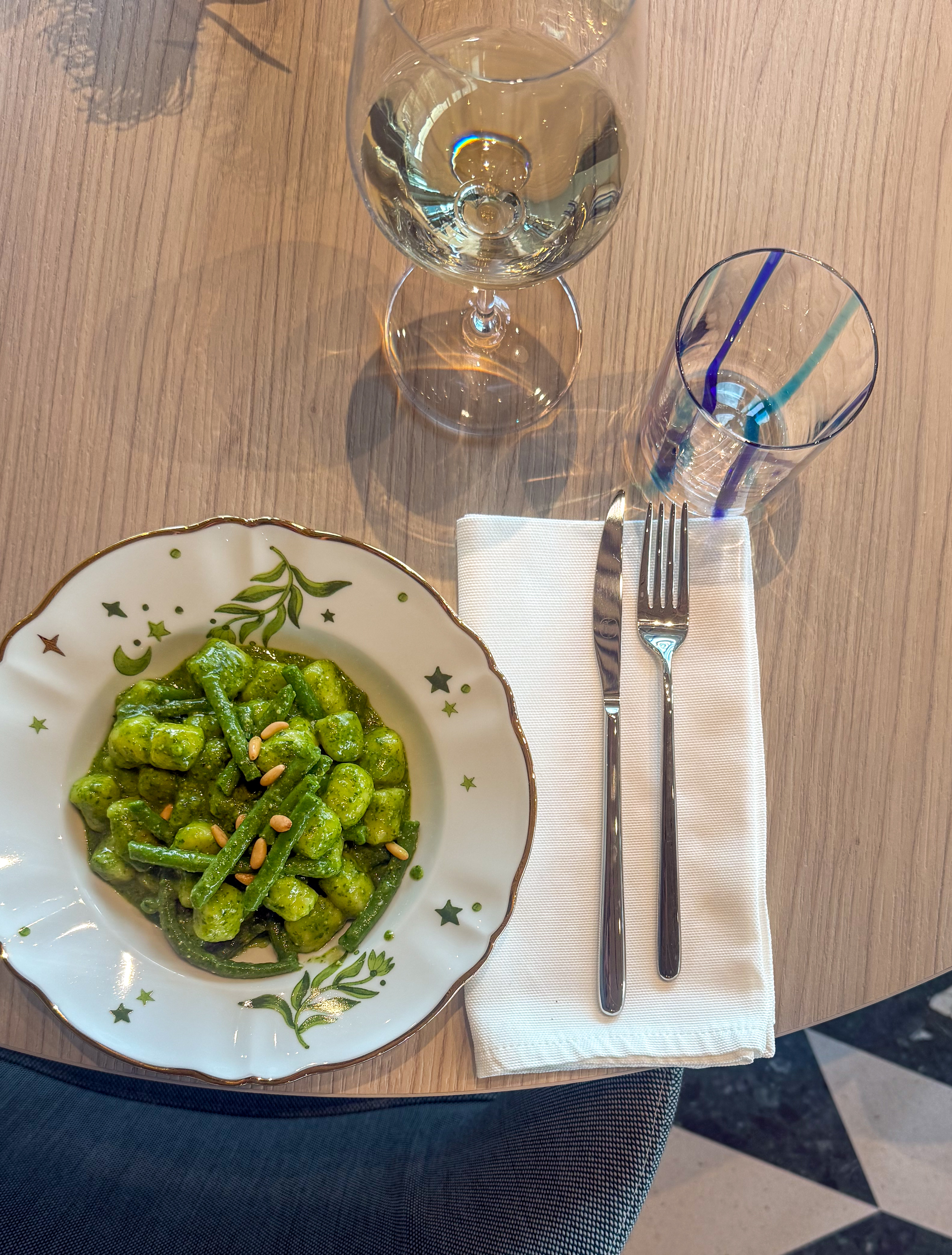 Trofie al Pesto con Basilico Genovese DOP
